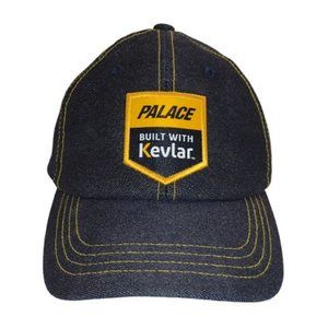 Palace Kevlar Denim 6-Panel Indigo Snapback Hat - image 1